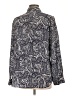 Talbots Paisley Blue Long Sleeve Blouse Size L - photo 2