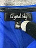 Crystal Sky Solid Blue Jumpsuit Size L - photo 4