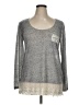 A'reve Gray Long Sleeve Top Size XL - photo 1
