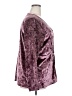 Lane Bryant Burgundy Long Sleeve Blouse Size 22 - 24 Plus - photo 4