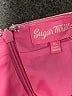 Sugar Thrillz 100% Polyester Metallic Pink Casual Skirt Size XL - photo 5