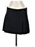MNG Solid Black Casual Skirt Size S - photo 1
