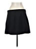 MNG Solid Black Casual Skirt Size S - photo 2