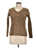 Skye's The Limit Metallic Brown Pullover Sweater Size L - photo 1