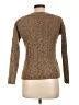 Skye's The Limit Metallic Brown Pullover Sweater Size L - photo 2