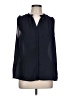 Collective Concepts 100% Polyester Blue 3/4 Sleeve Blouse Size L - photo 1