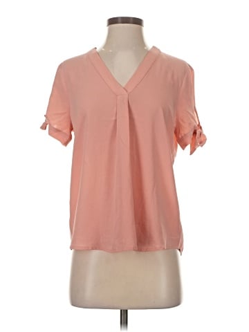 Lily White Short Sleeve Blouse (view 1)
