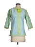 Gretchen Scott Designs Green 3/4 Sleeve Blouse Size S - photo 1