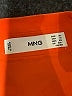 MNG 100% Polyester Orange 3/4 Sleeve Blouse Size XL - photo 7