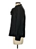 Tocca 100% Silk Black Long Sleeve Silk Top Size 4 - photo 5