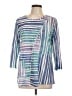 Chadwicks Blue 3/4 Sleeve Top Size L - photo 1