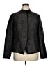 Coldwater Creek Paisley Black Jacket Size 14 - photo 1