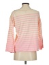 J.Crew 100% Cotton Stripes Pink Pullover Sweater Size S - photo 2