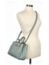 Guess 100% Leather Green Leather Satchel One size - photo 2