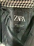 Zara Houndstooth Silver Blazer Size XS - photo 6