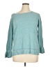 Tyler Boe 100% Cotton Teal Pullover Sweater Size XL - photo 1