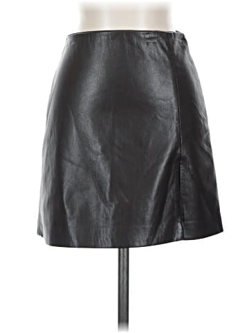 Sunday Best Faux Leather Skirt (view 1)