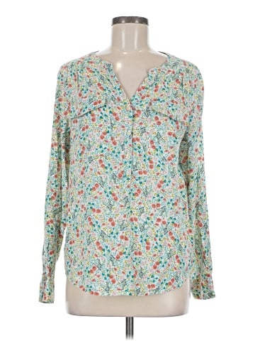 St. John's Bay Long Sleeve Blouse (view 1)
