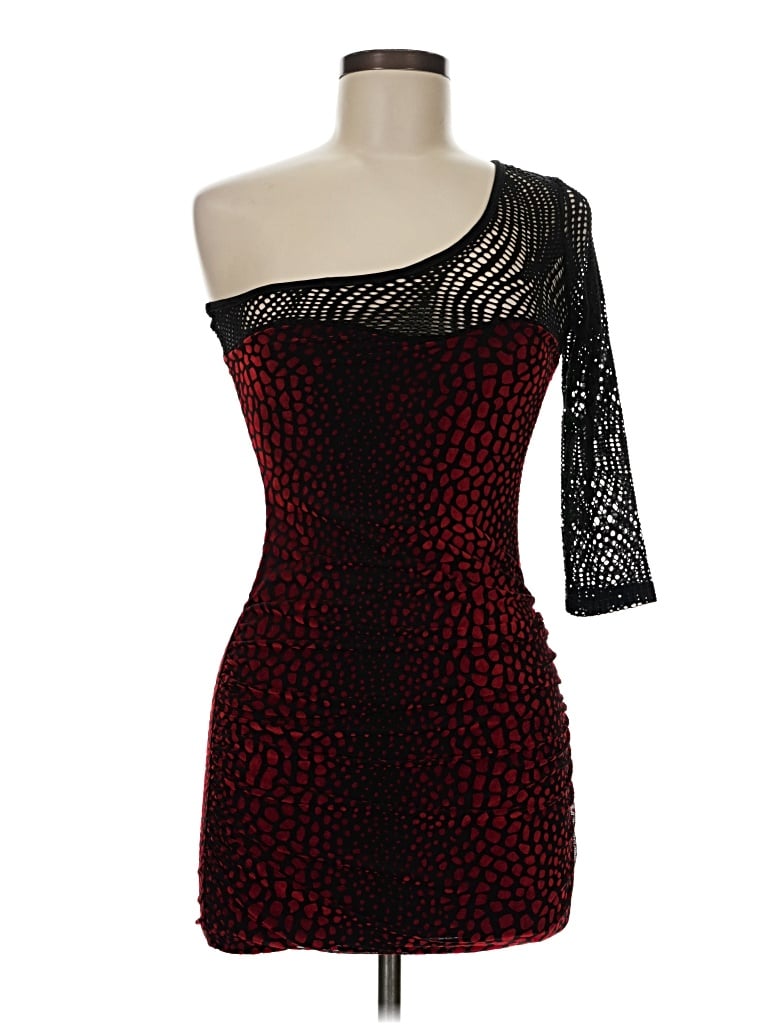 Pre-owned Assorted Brands Cocktail Dress In Red