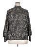 Assorted Brands Animal Print Gray Turtleneck Sweater Size 18 - photo 1