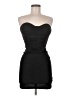 Timing Solid Black Cocktail Dress Size M (estimated) - photo 1