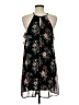 I. Joah 100% Polyester Floral Black Casual Dress Size M - photo 2