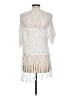 Lucky & Coco 100% Cotton Ivory Kimono Size L - photo 2