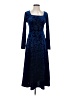 Unbranded Floral Blue Cocktail Dress Size S - photo 1