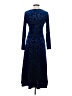 Unbranded Floral Blue Cocktail Dress Size S - photo 2