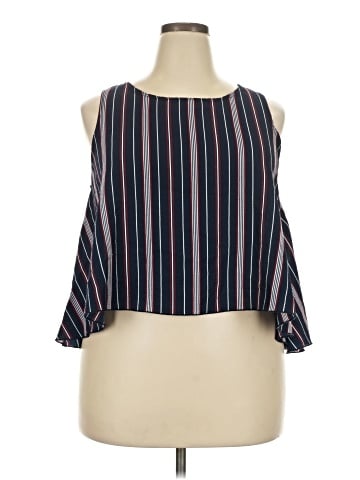 NY Invasion Sleeveless Blouse (view 1)