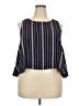 NY Invasion Blue Sleeveless Blouse Size 3X - photo 1
