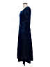 Unbranded Floral Blue Cocktail Dress Size S - photo 5