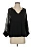 Akemi + Kin Black 3/4 Sleeve Blouse Size S - photo 1