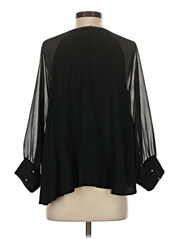 Akemi + Kin 3/4 Sleeve Blouse (view 2)