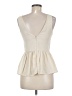 Blue Rain 100% Polyester Ivory Sleeveless Blouse Size M - photo 2