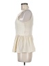 Blue Rain 100% Polyester Ivory Sleeveless Blouse Size M - photo 5