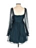 Lulus Stars Teal Cocktail Dress Size S - photo 2