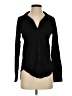 Bobi 100% Cotton Black Long Sleeve Blouse Size S - photo 1