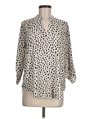 Lush 3/4 Sleeve Blouse (view 1)
