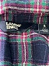 Lands' End Plaid Blue Long Sleeve Button-Down Shirt Size S (kids) - photo 3