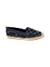 Coach 100% Canvas Blue Flats Size 7 1/2 - photo 1