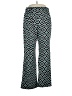 Kim Rogers Print Teal Casual Pants Size 1X - photo 1