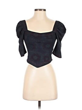 Free People Short Sleeve Blouse