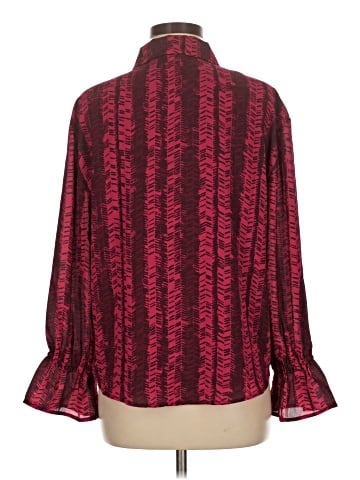 G by Giuliana Rancic Long Sleeve Blouse (view 2)