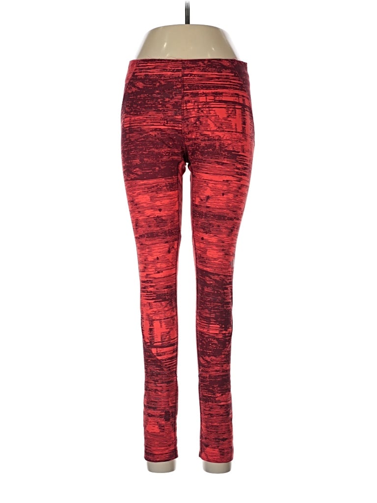 Pre-owned The North Face Leggings In Red