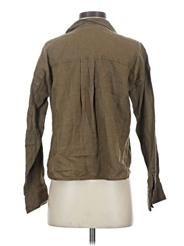 Michael Stars 3/4 Sleeve Button-Down Shirt (view 2)