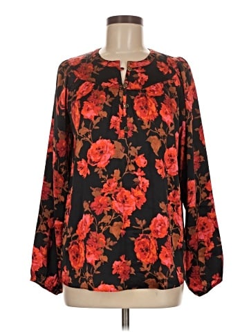Isaac Mizrahi LIVE! Long Sleeve Blouse (view 1)
