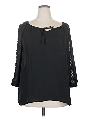 Zac & Rachel 3/4 Sleeve Blouse (view 1)