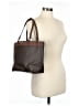 Guess 100% Leather Gray Leather Tote One size - photo 2