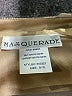 Masquerade 100% Polyester Metallic Gold Cocktail Dress Size 9 - 10 - photo 7